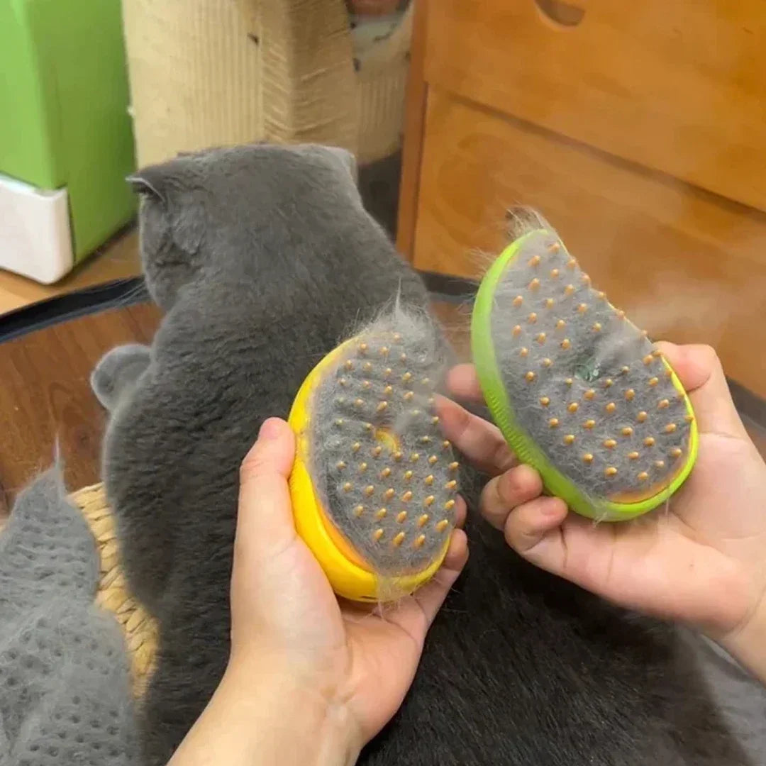 Steam Brush for Cats Soft Electric Water Jet Pet Comb Silicone Hair Remover Dog Brush Pet Grooming Supplies Products Home