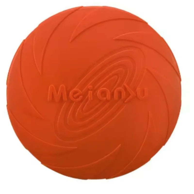Silicone Flying Saucer Funny Dog Cat Toy Dog Game Flying Discs Resistant Chew Puppy Training Interactive Pet Supplies