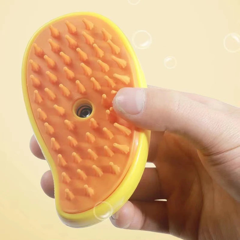 Steam Brush for Cats Soft Electric Water Jet Pet Comb Silicone Hair Remover Dog Brush Pet Grooming Supplies Products Home