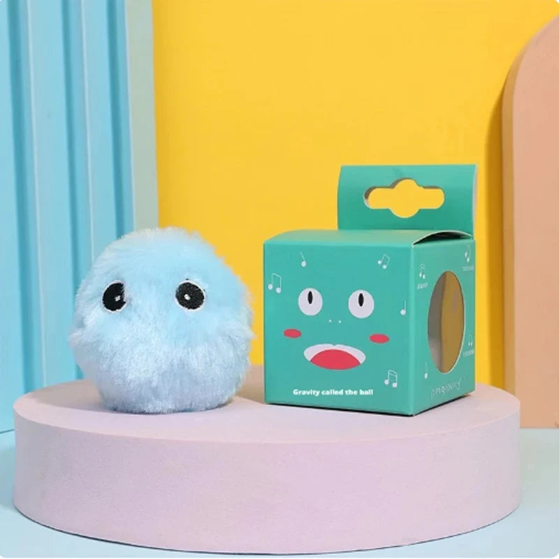 1/3Pcs Interactive Ball Smart Cat Dog Toys Plush Electric Catnip Training Toy Kitten Touch Sounding Pet Product Squeak Toy Ball