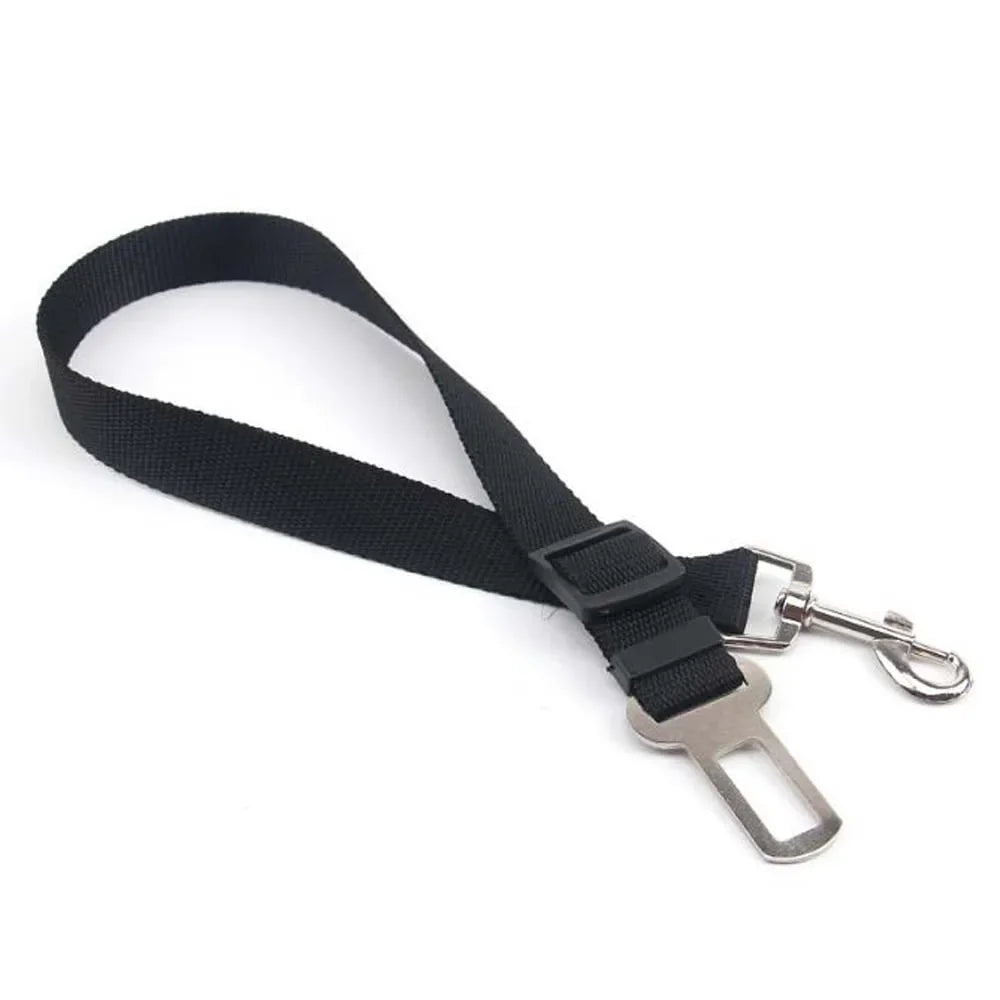 New Dog Car Seat Belt Safety Protector Travel Pets Accessories Dog Leash Collar Breakaway Solid Car Harness Pet Car Seat Belts