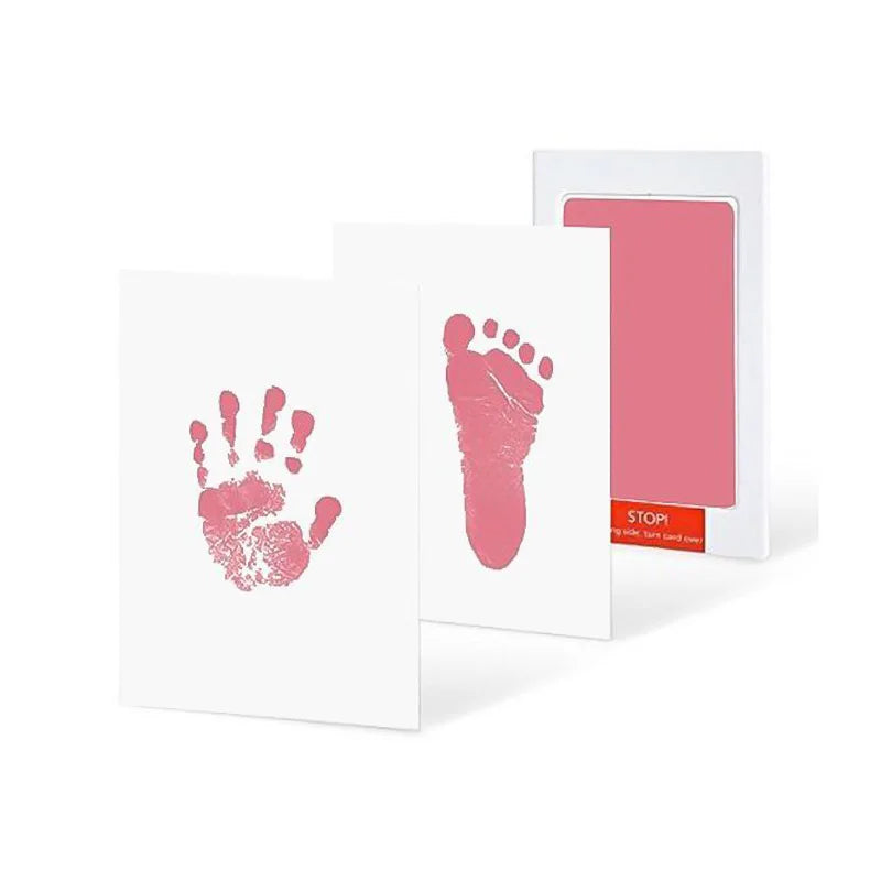 Cat Dog Paw Print Ink Kit Pad Safe Non-toxic Baby Footprints Newborn Shower Handprint Easy Diy Clean Touch Inkless Pet Souvenir