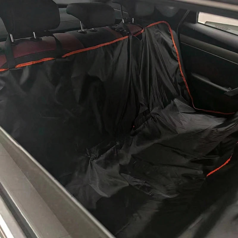 Premium Oxford Cloth Dog Car Seat Cover Durable Waterproof Scratchproof Pet Hammock Cushion Protector for Cars Trucks SUVs