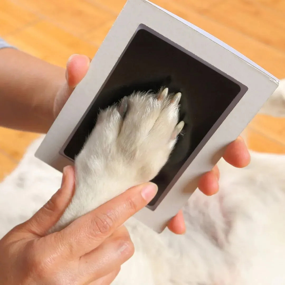 Cat Dog Paw Print Ink Kit Pad Safe Non-toxic Baby Footprints Newborn Shower Handprint Easy Diy Clean Touch Inkless Pet Souvenir