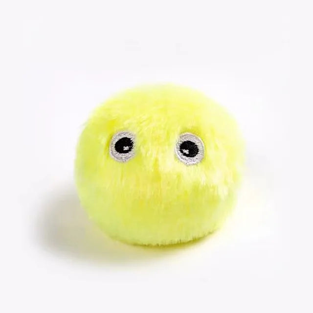 1/3Pcs Interactive Ball Smart Cat Dog Toys Plush Electric Catnip Training Toy Kitten Touch Sounding Pet Product Squeak Toy Ball