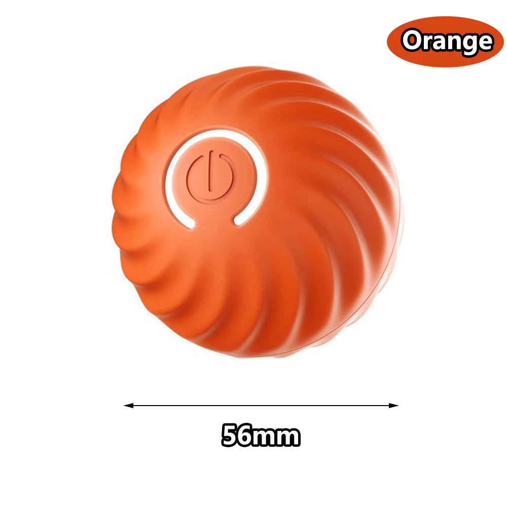 1pcs Dog Toys Intelligent Gravity Jump Ball Rechargeable Bite-Resistant Rolling Ball Cat And Dog Chase Interactive Pet Toys