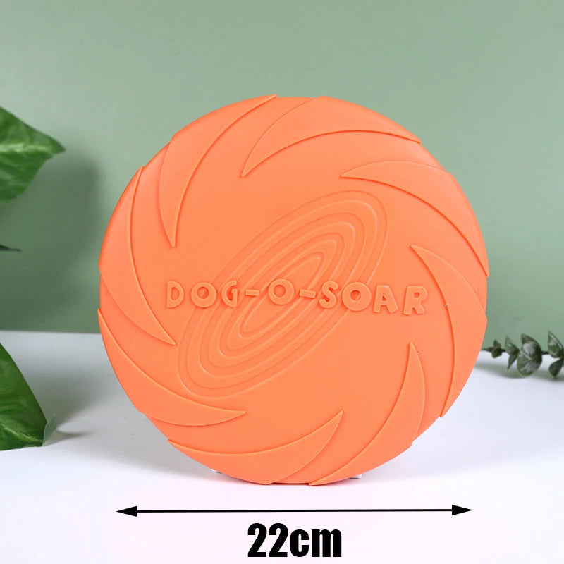 Silicone Flying Saucer Funny Dog Cat Toy Dog Game Flying Discs Resistant Chew Puppy Training Interactive Pet Supplies