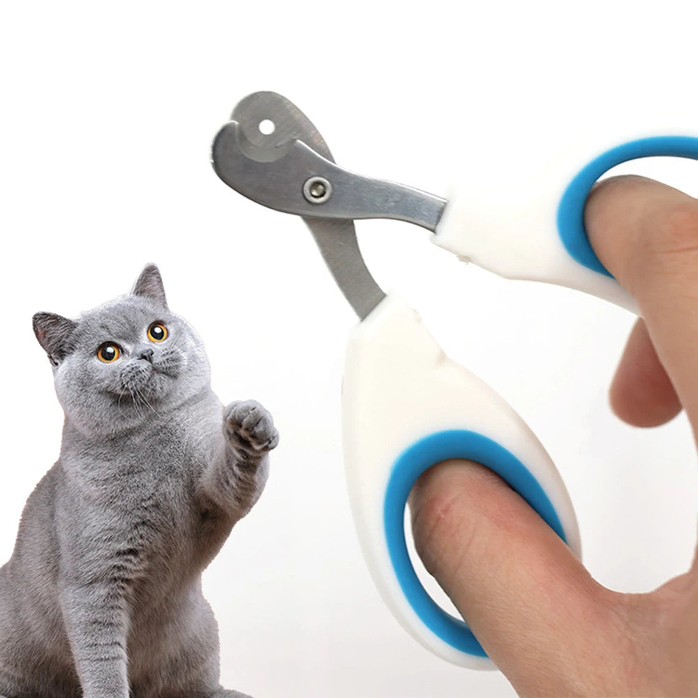 pet stainless steel nail clipper dog and cat small animal nail clippers for cats