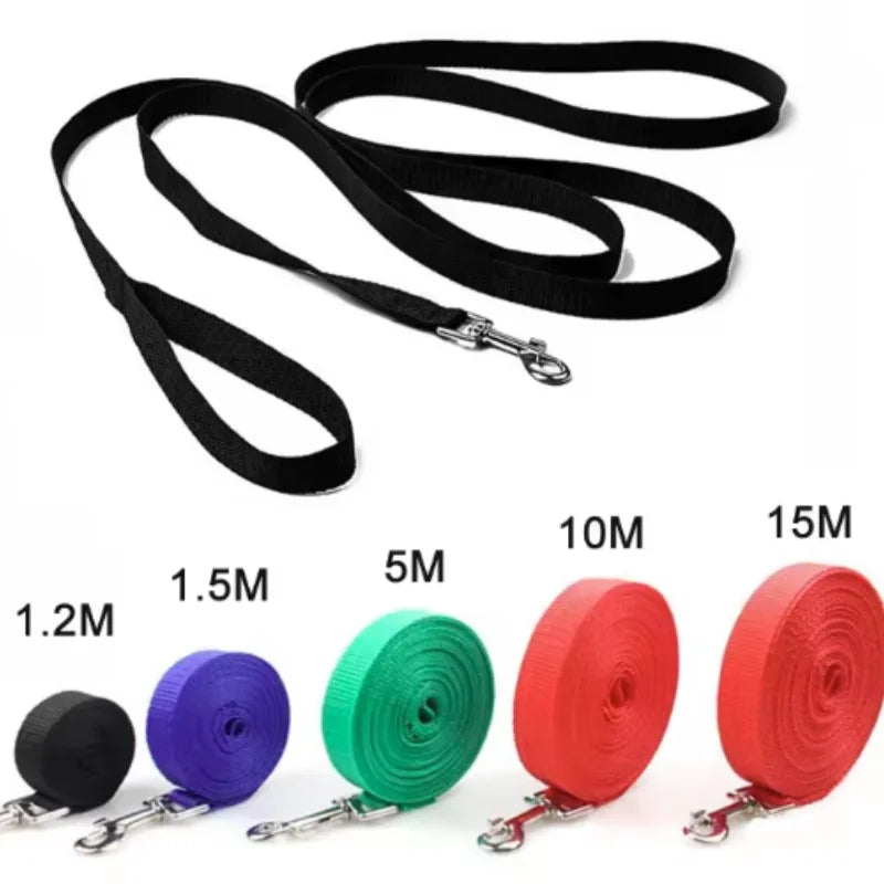 Pet Dog Training Leash Walking Belt Long Lanyard Dog Walking Protection Rope Suitable For Small And Large Dogs 1.5/3/5/6M Leash