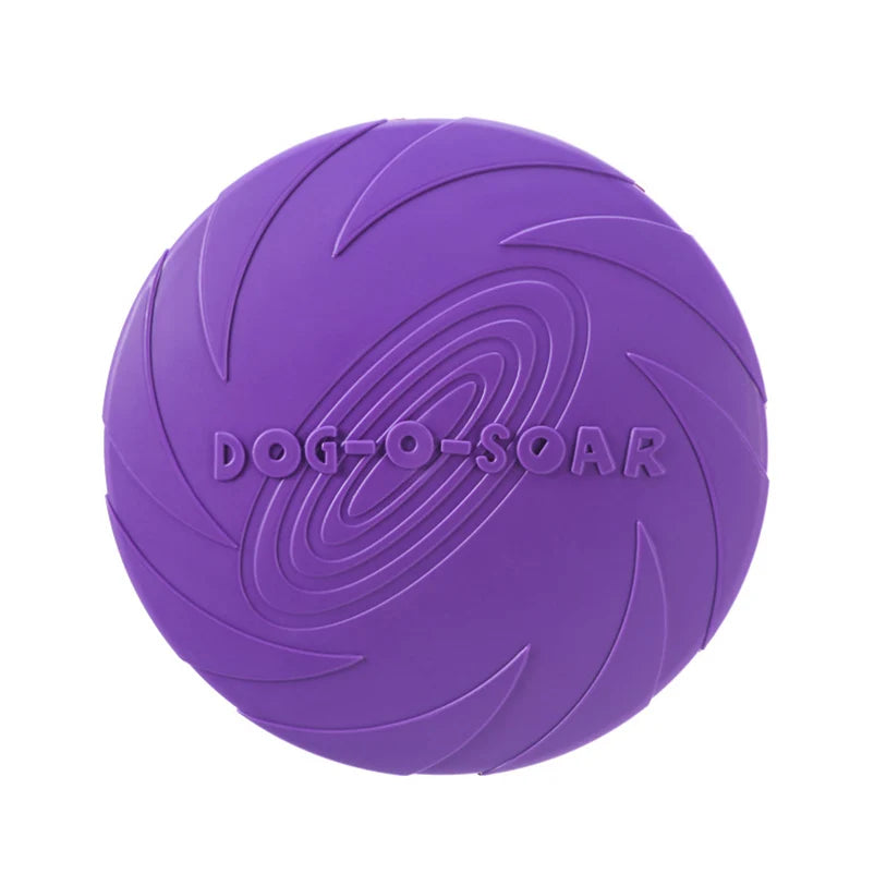 Silicone Flying Saucer Funny Dog Cat Toy Dog Game Flying Discs Resistant Chew Puppy Training Interactive Pet Supplies