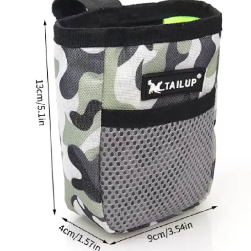 Pet Dog Puppy Training Treat Snack Bait Pet Feed Pocket Pouch Obedience Agility Pouch Food Bag Pocket Snack Reward Waist Bag