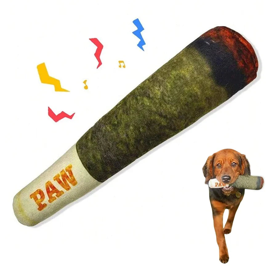 Plush Squeaky Toys for Medium, Small and Large - Cool Stuffed Cute Gifts for Dog Birthday Dog Joint Toys Funny Interactive
