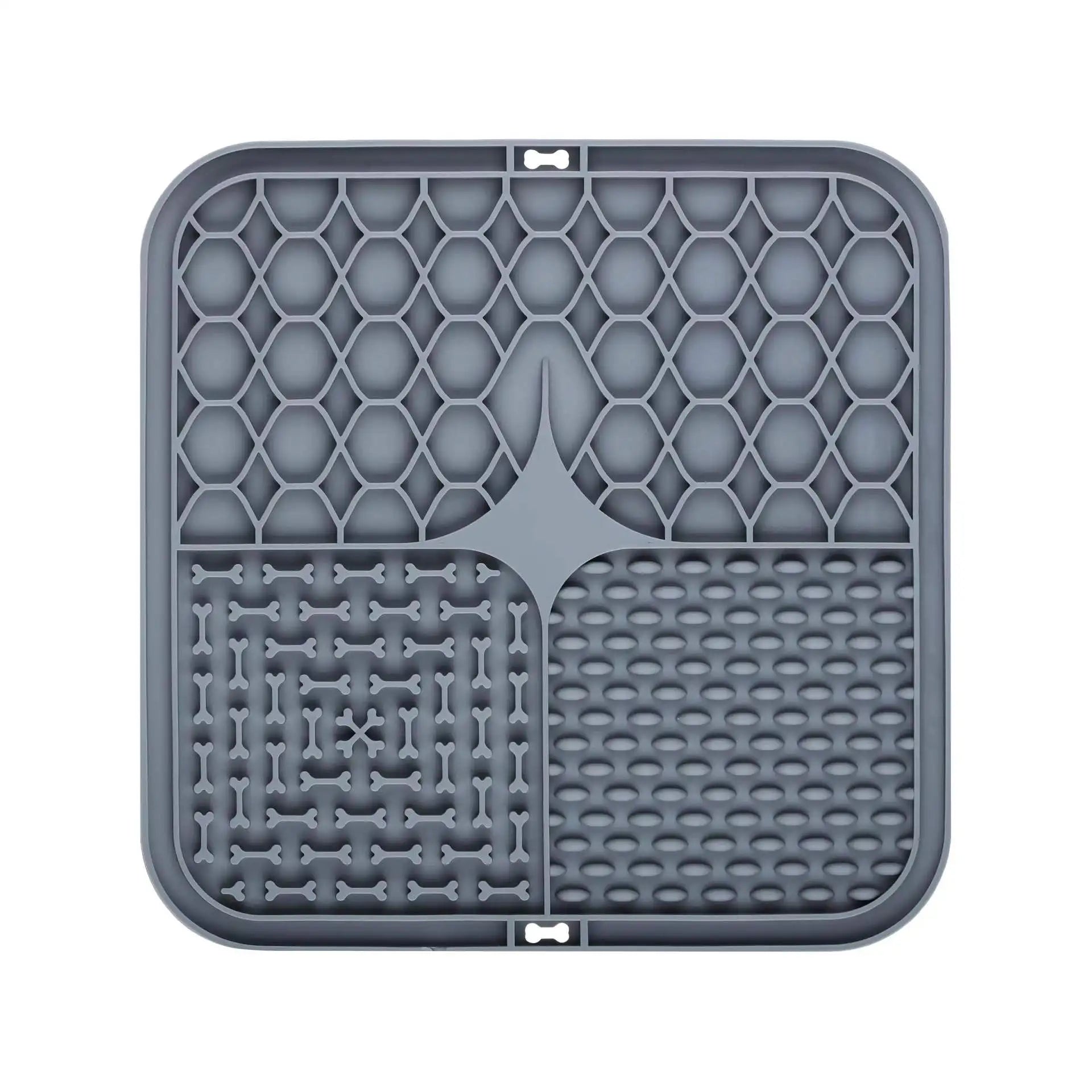 Pet Lick Silicone Mat Dogs Pet Slow Food Plate for Dog Bathing Distraction Silicone Dog Sucker Food Training Dog Feeder Supplies