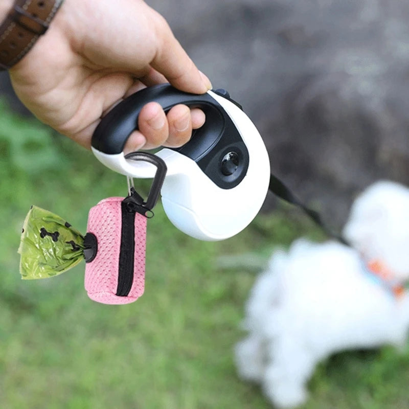 Dog Poop Bag Dispenser Hangingable Dog Poop Bag Holder Poo Bags Dispenser for Dogs Walking Garbage Bags Dispensers Pet Supplies