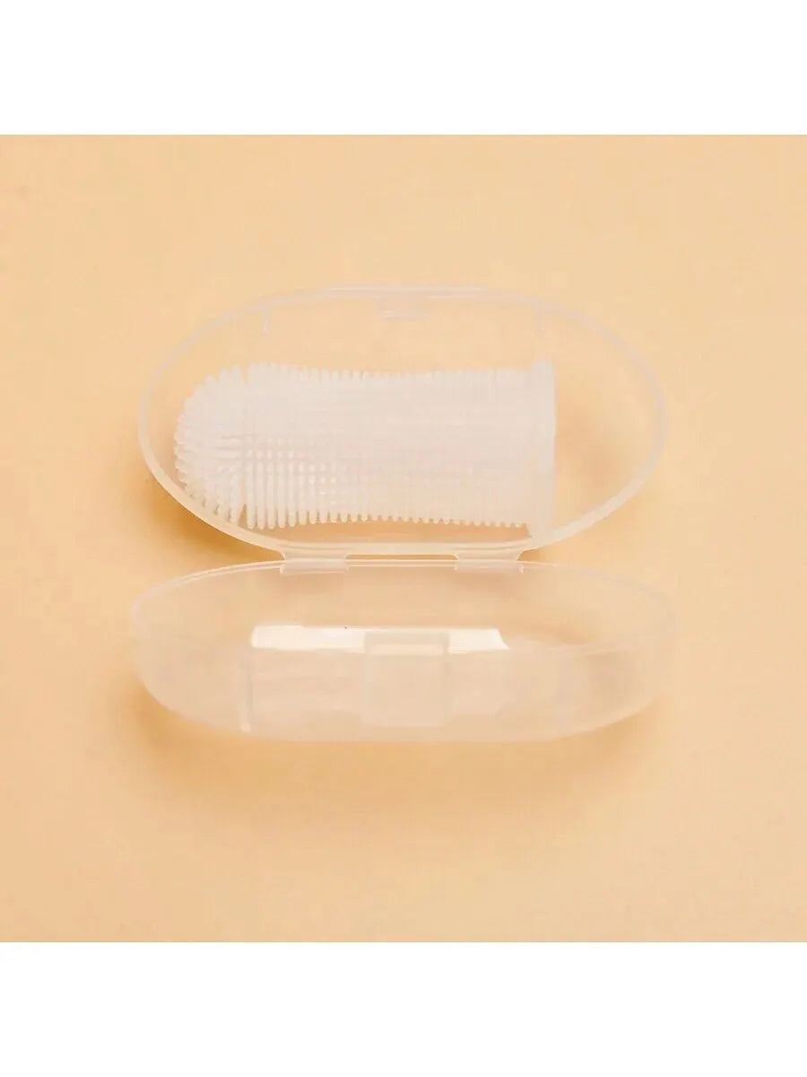 Dog Super Soft pet Finger Toothbrush Teeth Cleaning Breath Care Nontoxic Silicone Tooth Brush Cat dog toothbrush pet products