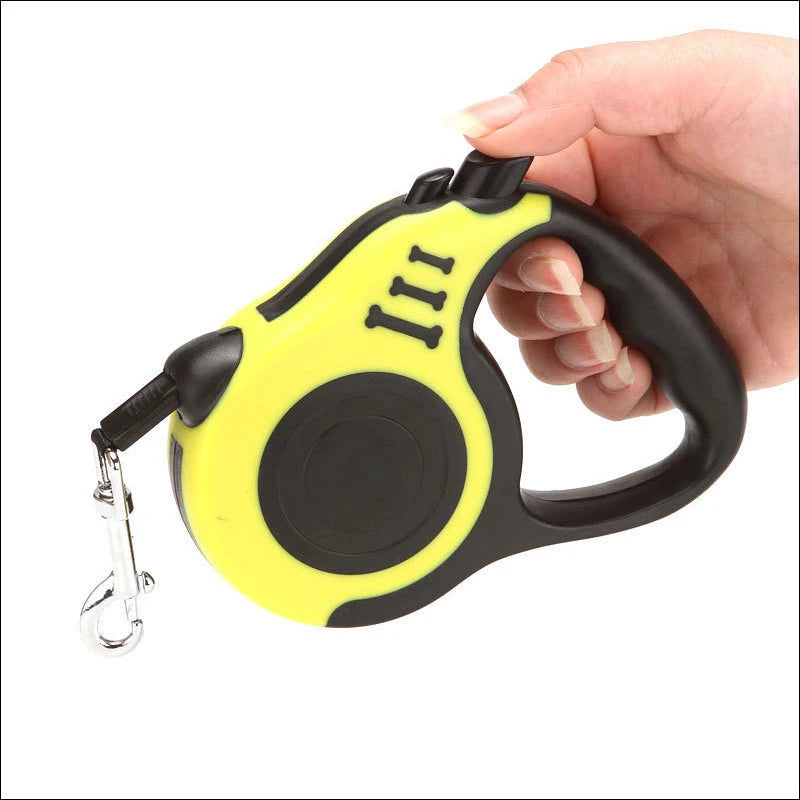 3m 5m Dog Leash Strong Nylon Puppy Lead For Small Medium Large Dogs Cats Automatic Retractable Durable Yorkshire Pet Supplies