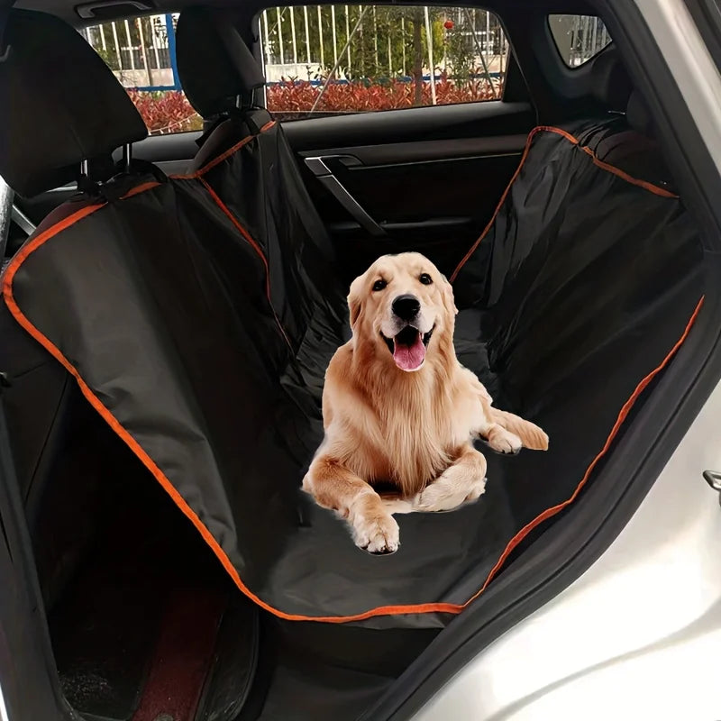 Premium Oxford Cloth Dog Car Seat Cover Durable Waterproof Scratchproof Pet Hammock Cushion Protector for Cars Trucks SUVs