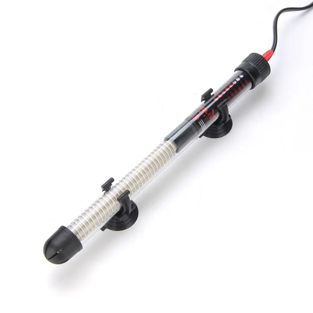 Adjustable Submersible Heating Rod Adjustable Thermostat Aquarium Heating Rod Temperature Precise Control -Efficiency