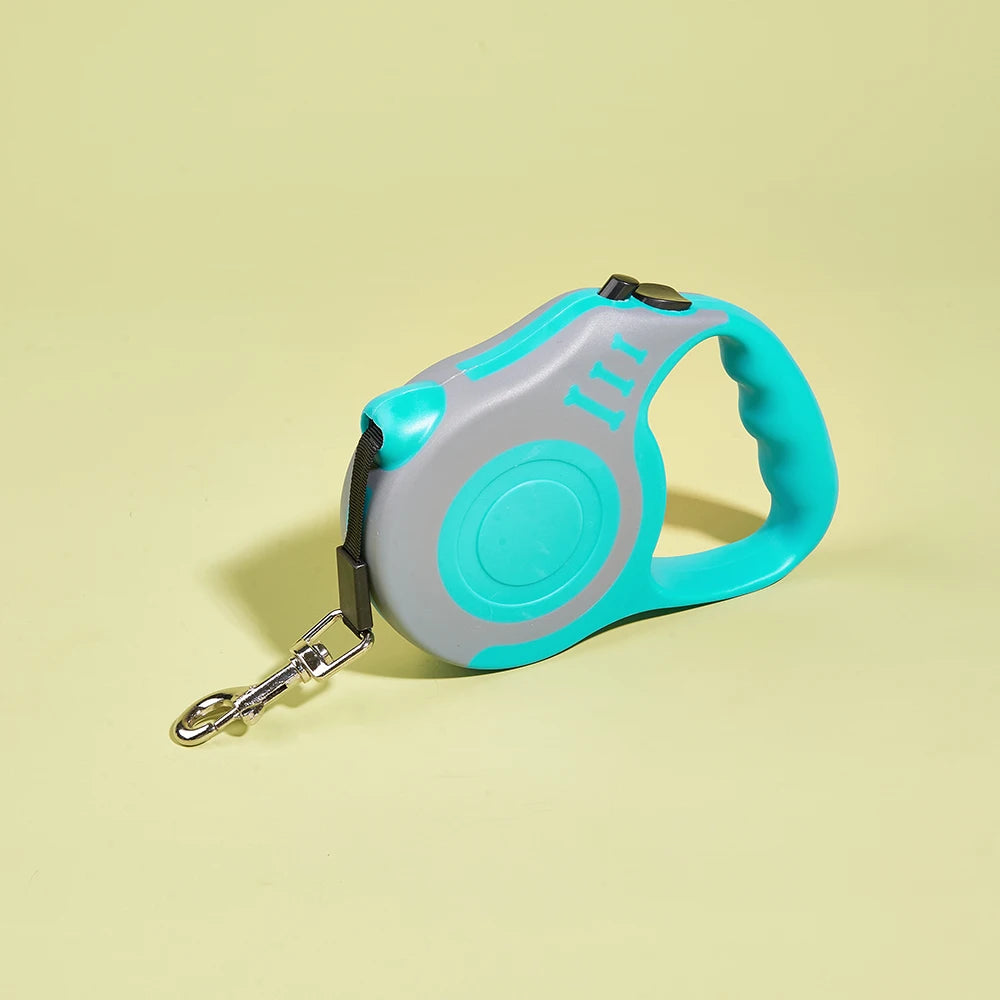 3m 5m Dog Leash Strong Nylon Puppy Lead For Small Medium Large Dogs Cats Automatic Retractable Durable Yorkshire Pet Supplies