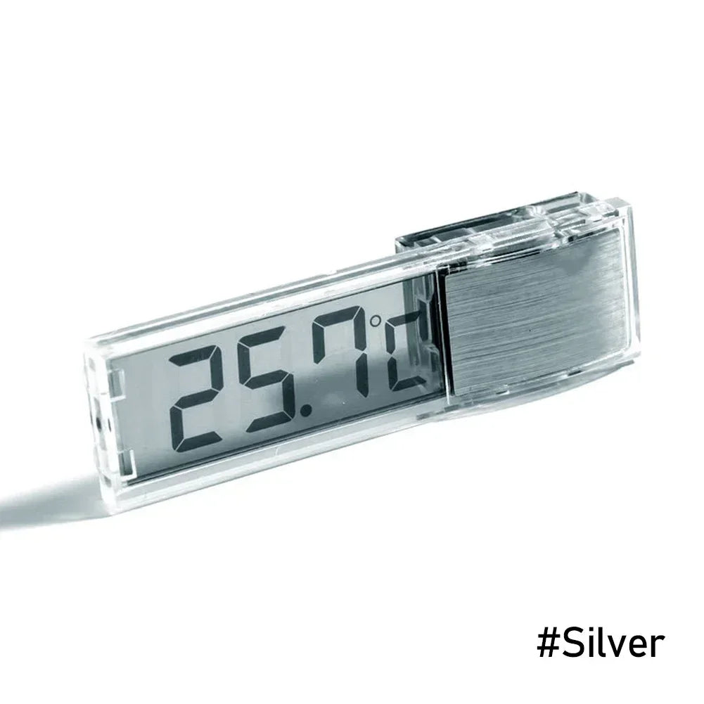 1pcs Aquarium Thermometer Electronic LCD Digital Fish Tank Temperature Measurement Fish Tank Temp Meter Aquarium Accessories