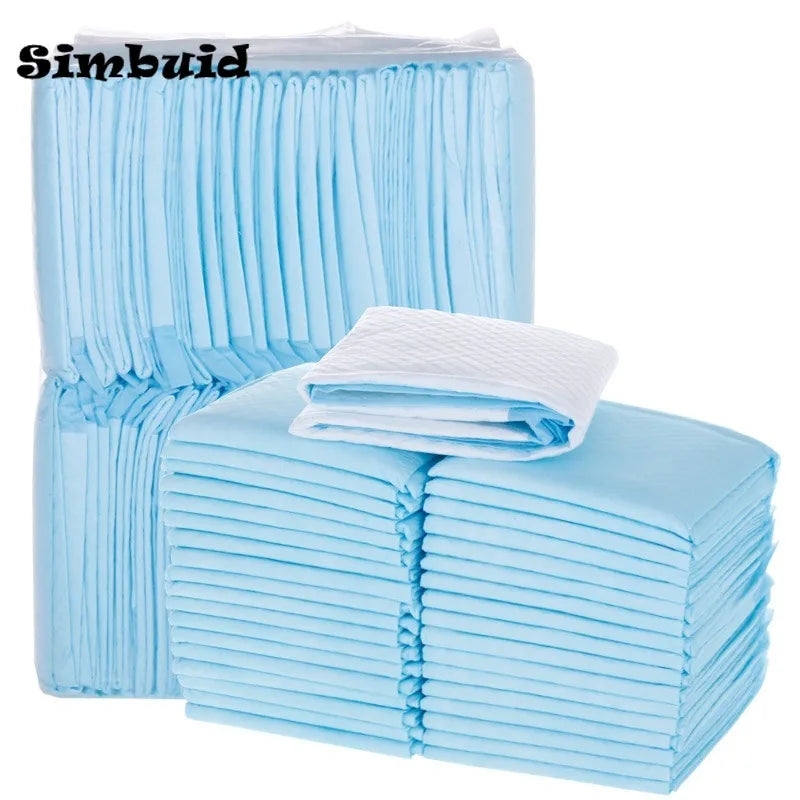 100/50/40/20PCS Pet Diaper Pads Absorbent Odor-Control Quick Dry Puppy Dog Training Pee Mats Pet Supplies Dog Toilet Disposable