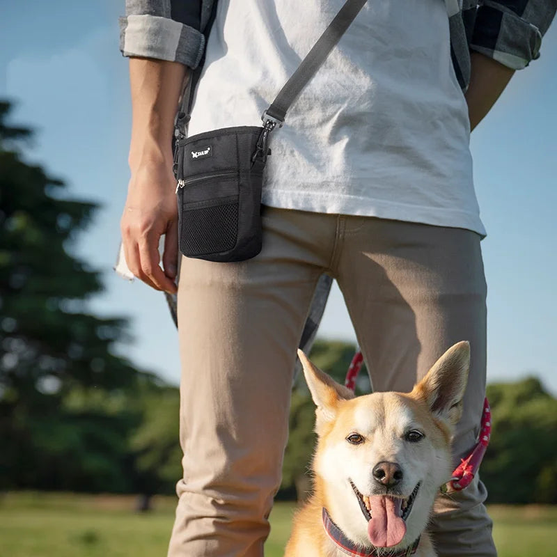 Pet Food Treat Bag Waist Pouch Dog Accessories For Dog Outdoor Training Snack Training Obedience Bag Pet Feed Pocket