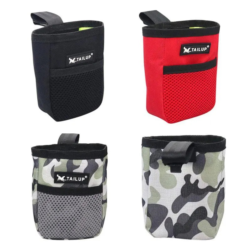 Pet Food Treat Bag Waist Pouch Dog Accessories For Dog Outdoor Training Snack Training Obedience Bag Pet Feed Pocket