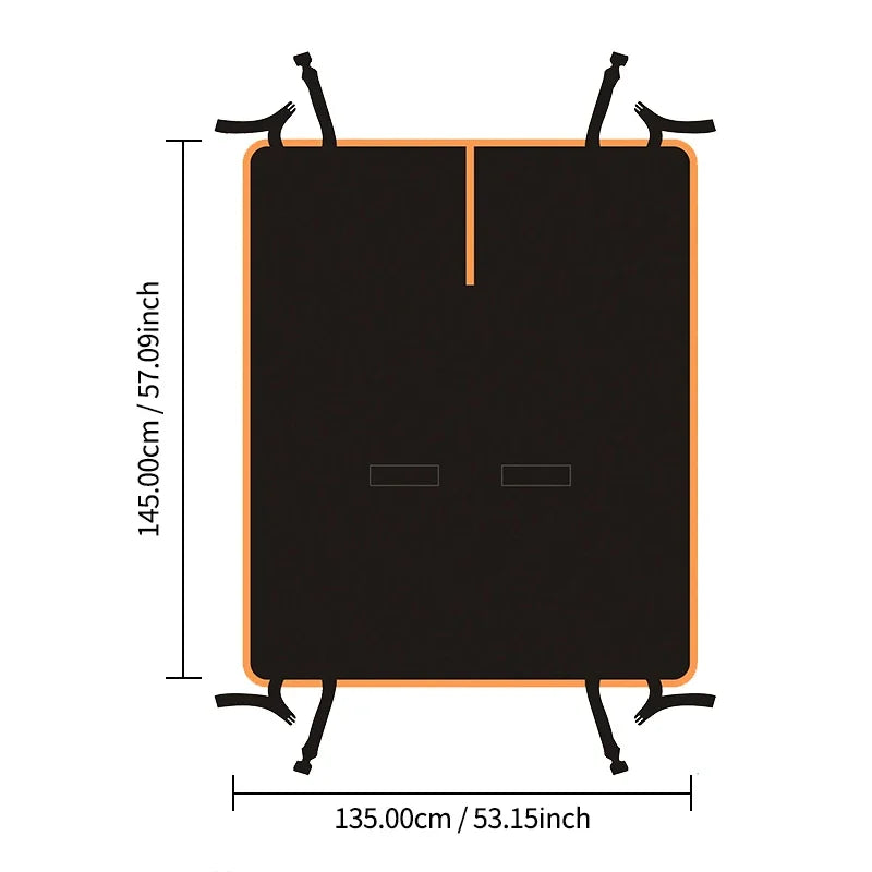 Premium Oxford Cloth Dog Car Seat Cover Durable Waterproof Scratchproof Pet Hammock Cushion Protector for Cars Trucks SUVs