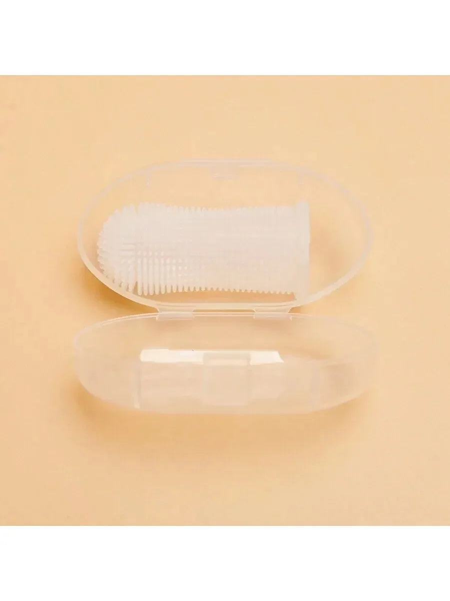 Dog Super Soft pet Finger Toothbrush Teeth Cleaning Breath Care Nontoxic Silicone Tooth Brush Cat dog toothbrush pet products