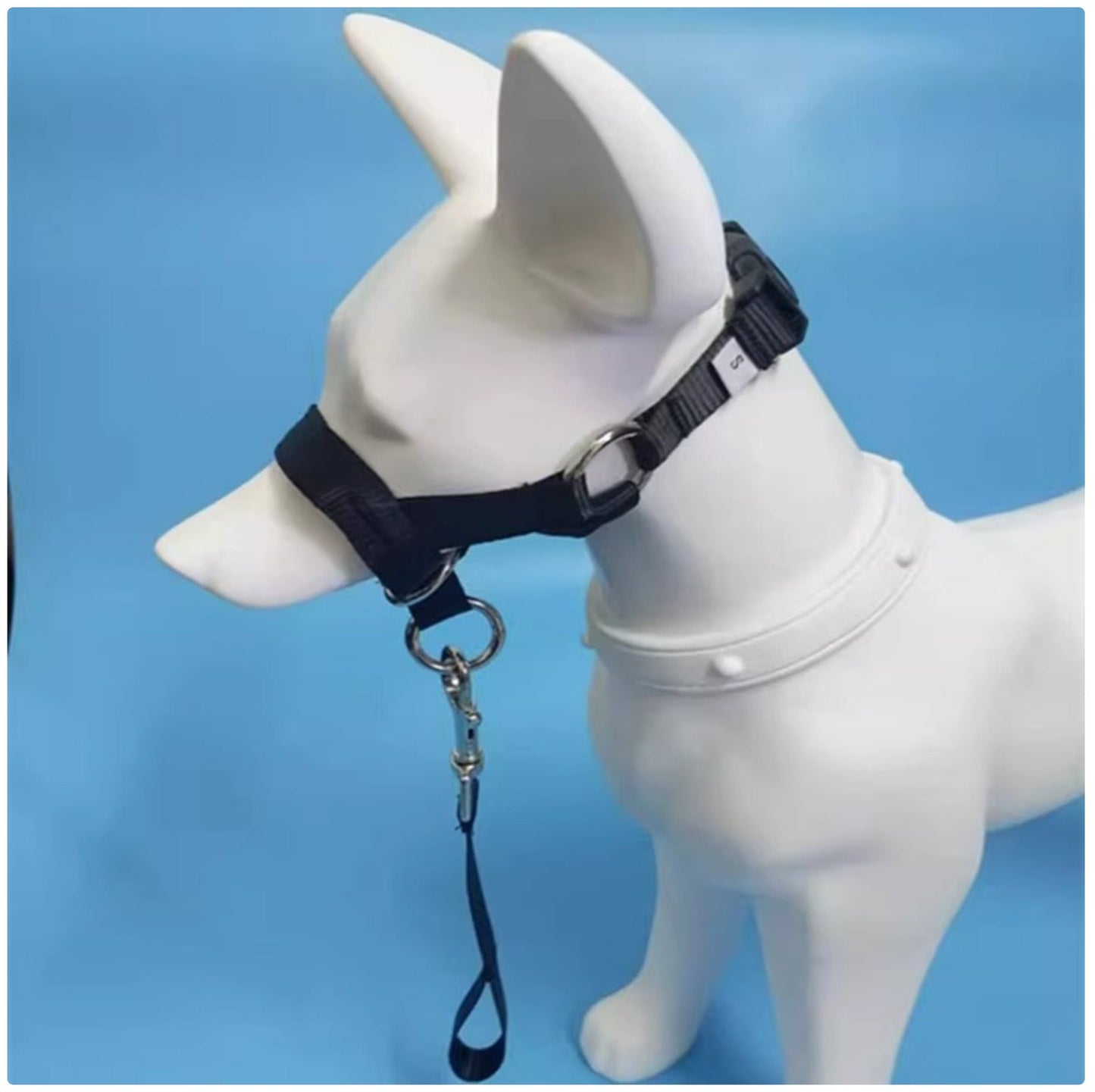 Dog Nose Loop Headcollar - No-Pull Training Leash & Halter for Walking & Obedience
