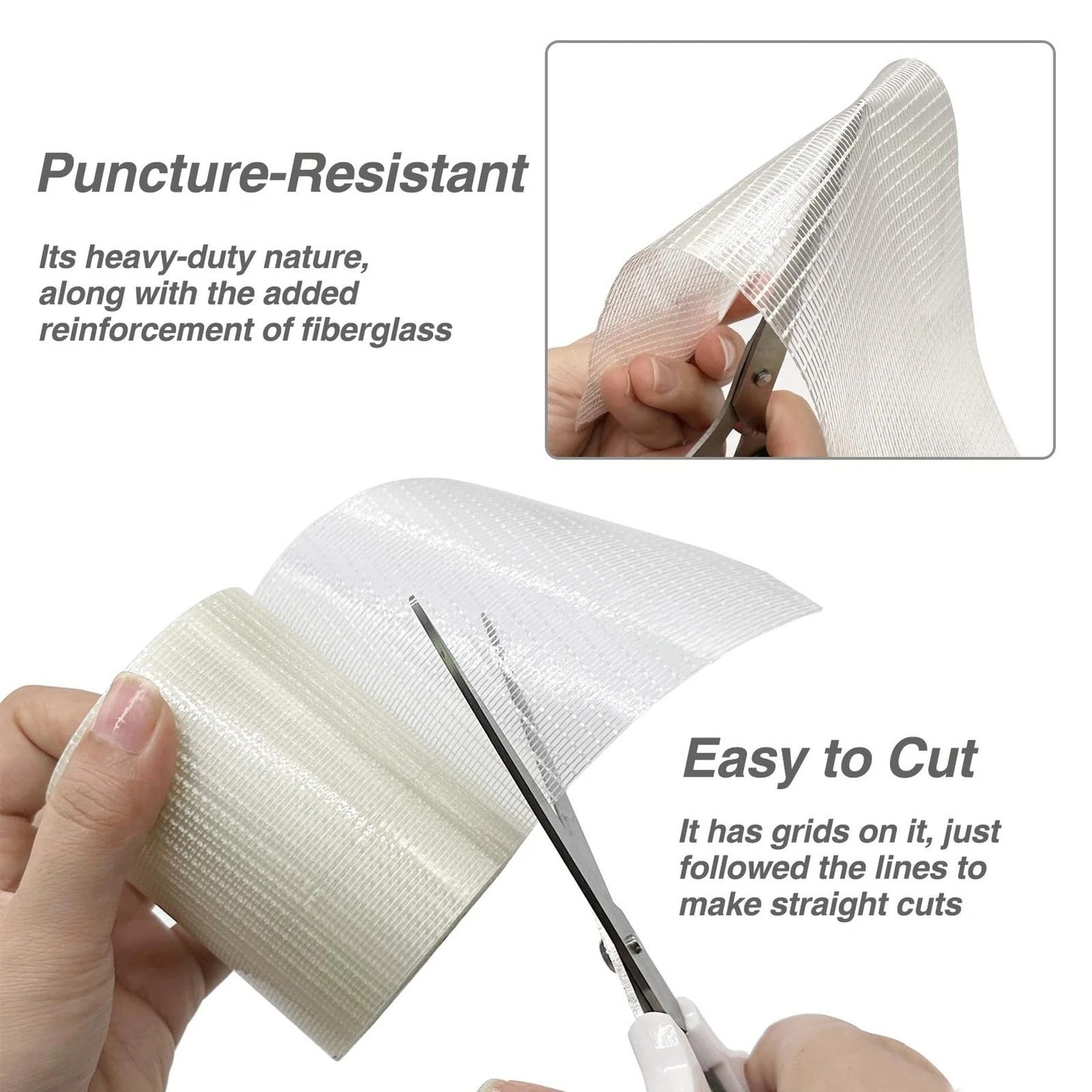 RV Awning Repair Tape, 39ft Waterproof Repair Tape for Canvas, Tent Repair