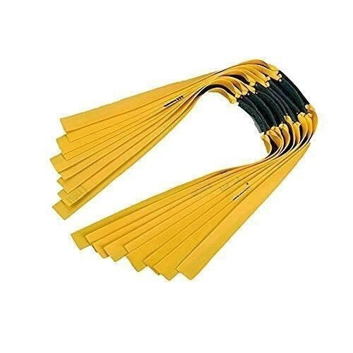 16pcs 0.75mm Slingshot Rubber Bands Replacement Flat Hunting Catapult Elastic...