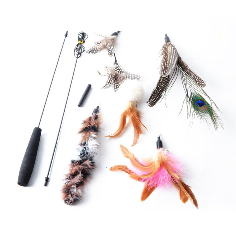 Feather Wand Cat Toy